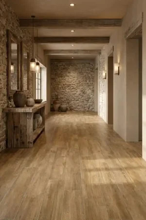 Must-Have Carrelage BOREAL OLIVO 20x120 cm effet bois rectifié